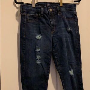 Gap Favorite Jegging Distressed